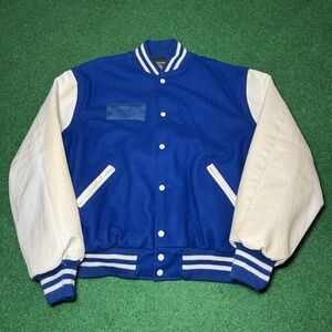 Vintage Fort Leboeuf Football Blank L/XL 90s Wool Varisty High School Jacket